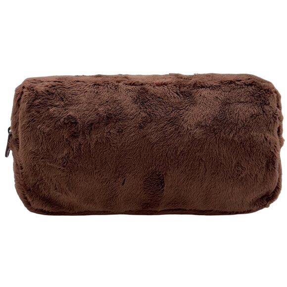 Monchhichi-Kun Face Plush Cosmetic Bag - Picture 3 of 4